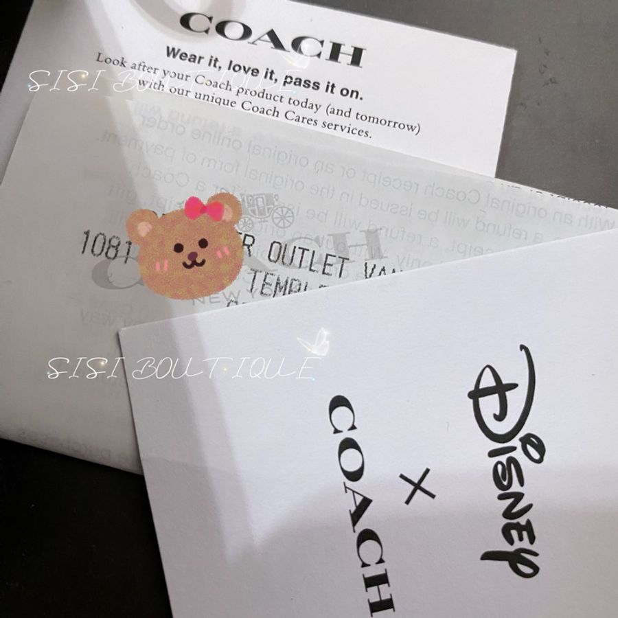 Coach迪士尼聯名米奇可愛手提包-4