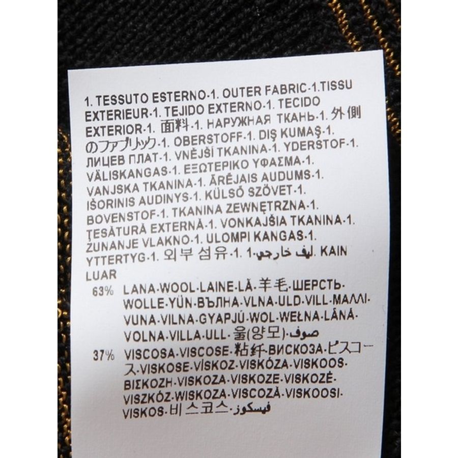 Versace Medusa Pullover Sweater for Men in Black/Yellow (V700696-VK00207-V2037-S)-4