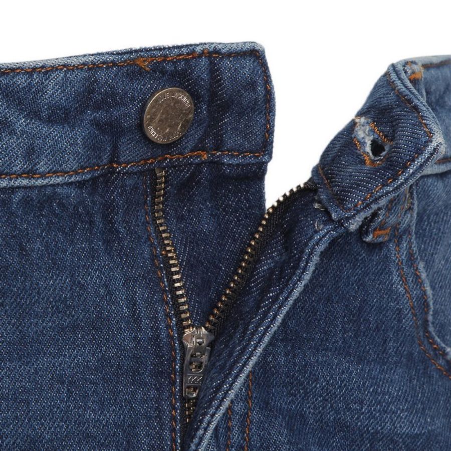 Love Moschino Multi Pattern Embroidered Jeans for Women in Blue (Q38107-T9153-853W-25)-2