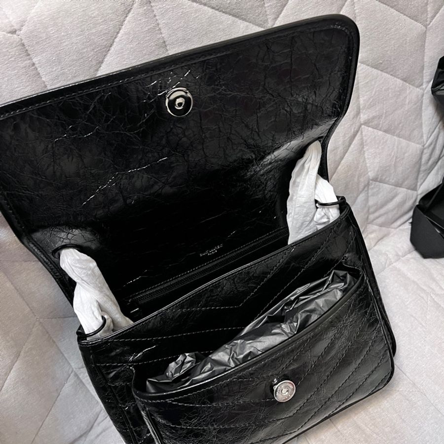 YSL NIKI 中號 黑鏈 100%全新-2