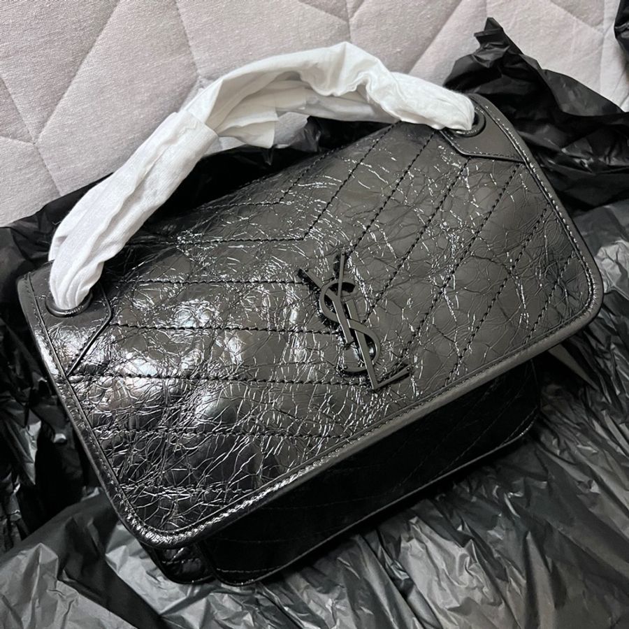 YSL NIKI 中號 黑鏈 100%全新-6