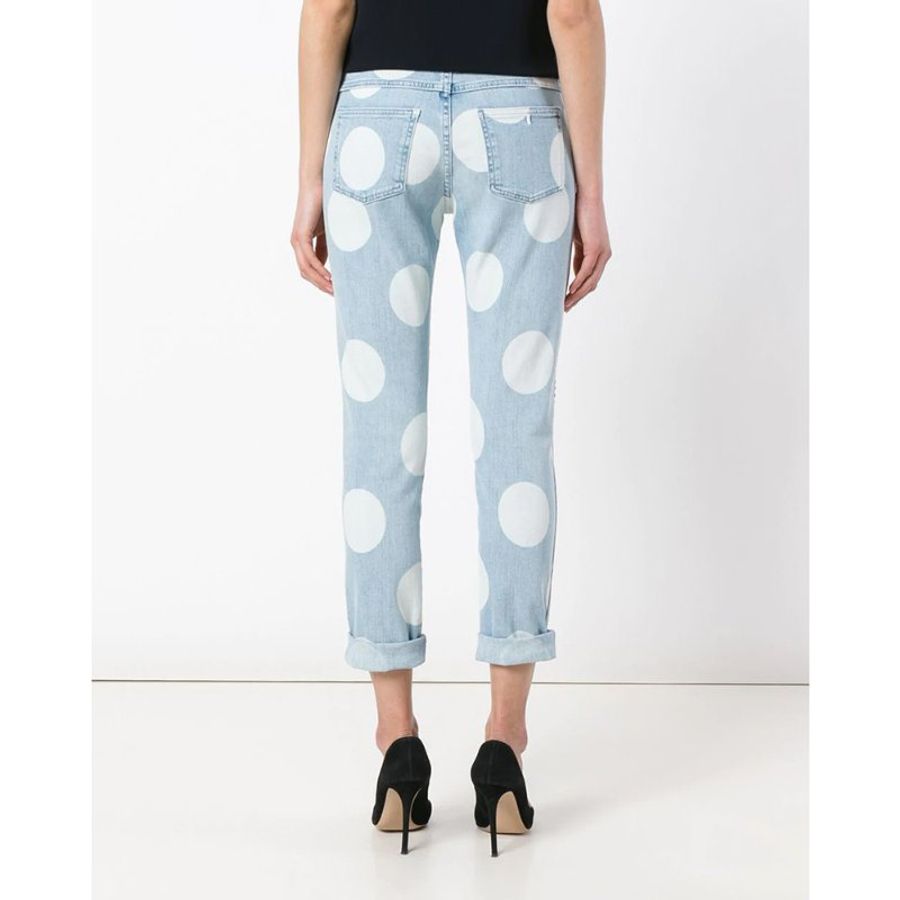Stella Mccartney Polka Dot Jeans for Women in Light Blue (372773-SIH41-4032-28)-1
