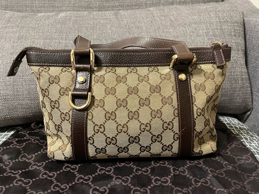 Gucci 老花手提袋-5