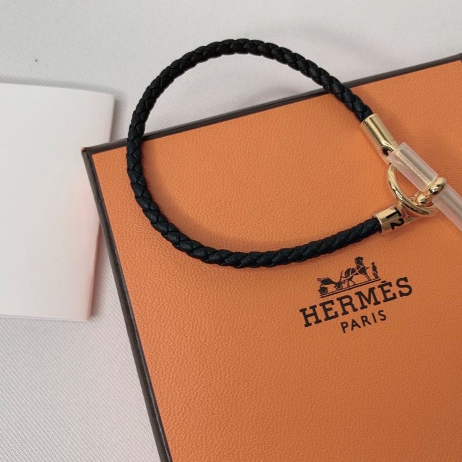 HERMES 全新Glenan編織手環-3