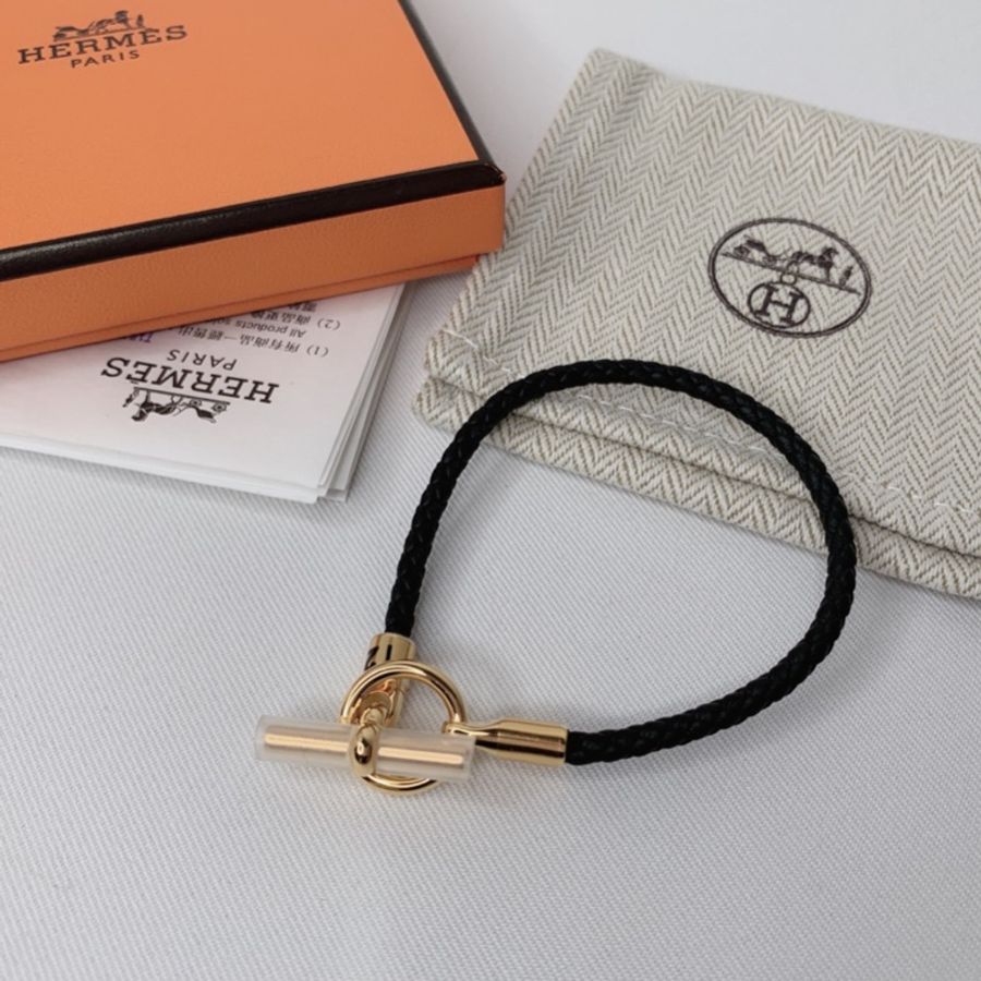 HERMES 全新Glenan編織手環-4