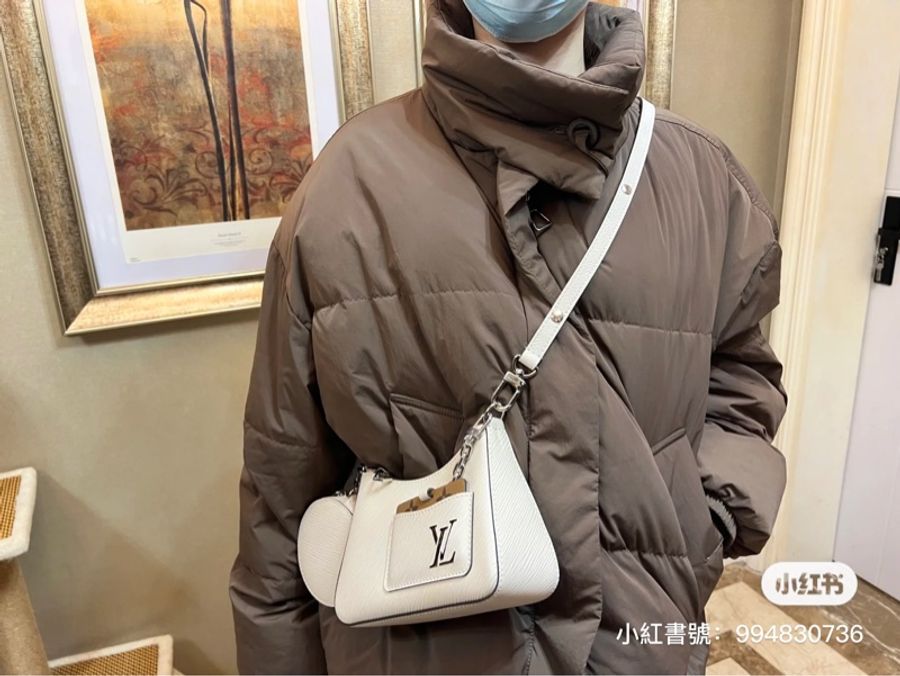 ✨全新全配✨#LV #芯片款 #EPI #水波紋 #Marellini 三合一 肩背包 斜背包-1