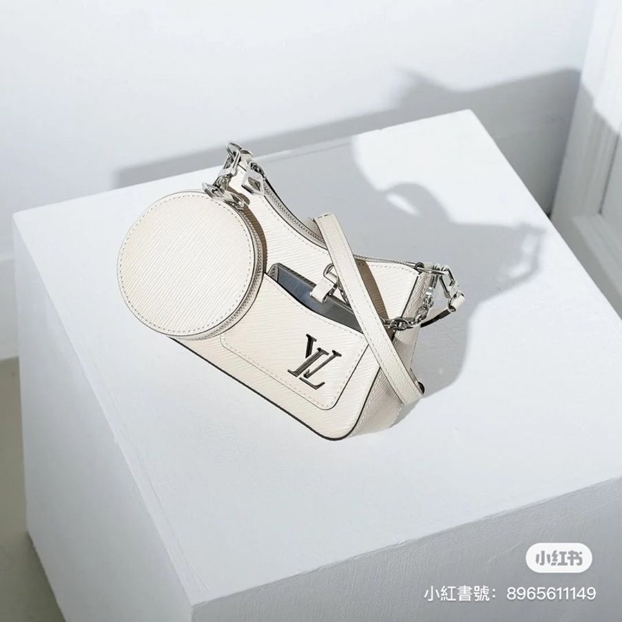 ✨全新全配✨#LV #芯片款 #EPI #水波紋 #Marellini 三合一 肩背包 斜背包-3