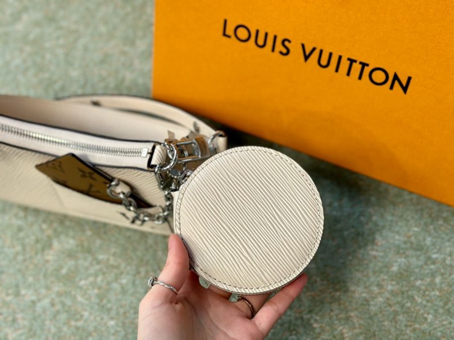 ✨全新全配✨#LV #芯片款 #EPI #水波紋 #Marellini 三合一 肩背包 斜背包-12
