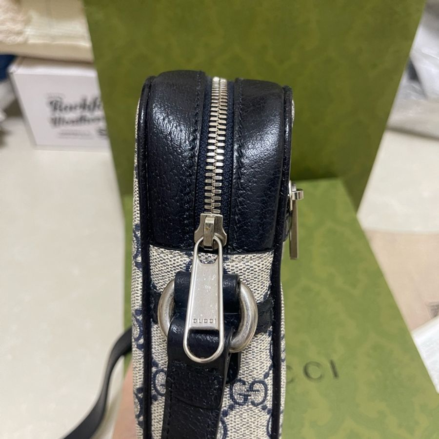 Gucci Ophidia Logo斜背包-16