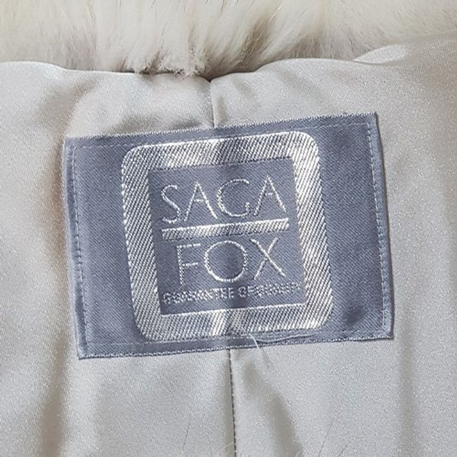 【SAGA FOX】真品狐狸毛*日式和服披肩*狐狸毛圍巾*毛皮披肩*皮草(fox1)-5