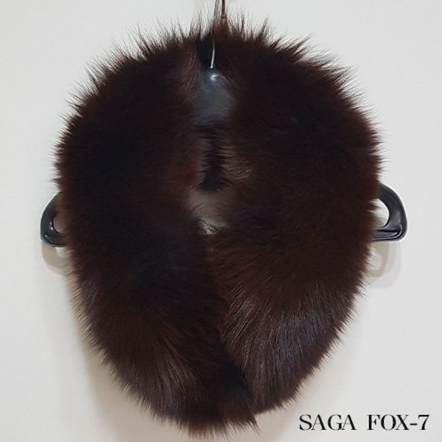 【SAGA FOX】真品狐狸毛*日式和服披肩*狐狸毛圍巾*毛皮披肩*皮草(fox7)-0