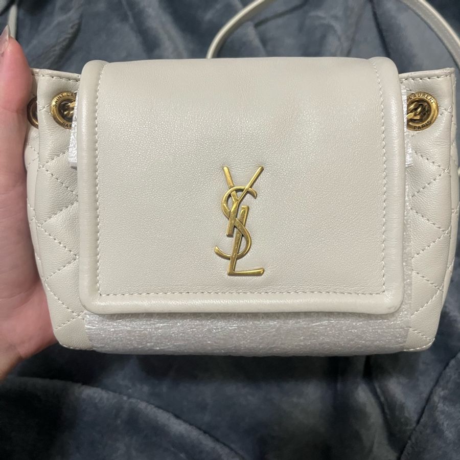 售出 YSL nolita 白色-2