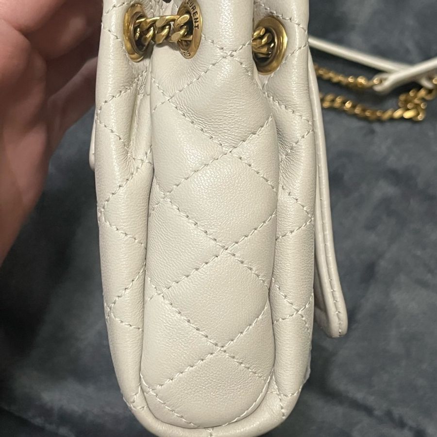 售出 YSL nolita 白色-8