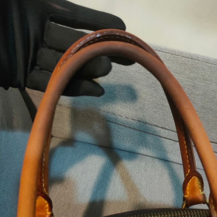 ㊣✨Louis Vuitton✨(贈無品牌絲巾)路易威登 LV 老花 抓皺 元寶包 手提包 餃子包 水餃包 /二手精品/二手包/保證正品🌳二手樹屋🌳-43