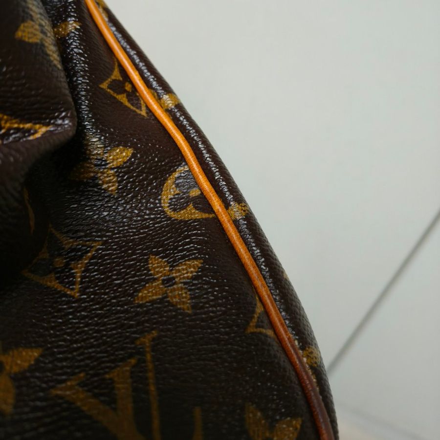 ㊣✨Louis Vuitton✨(贈無品牌絲巾)路易威登 LV 老花 抓皺 元寶包 手提包 餃子包 水餃包 /二手精品/二手包/保證正品🌳二手樹屋🌳-32