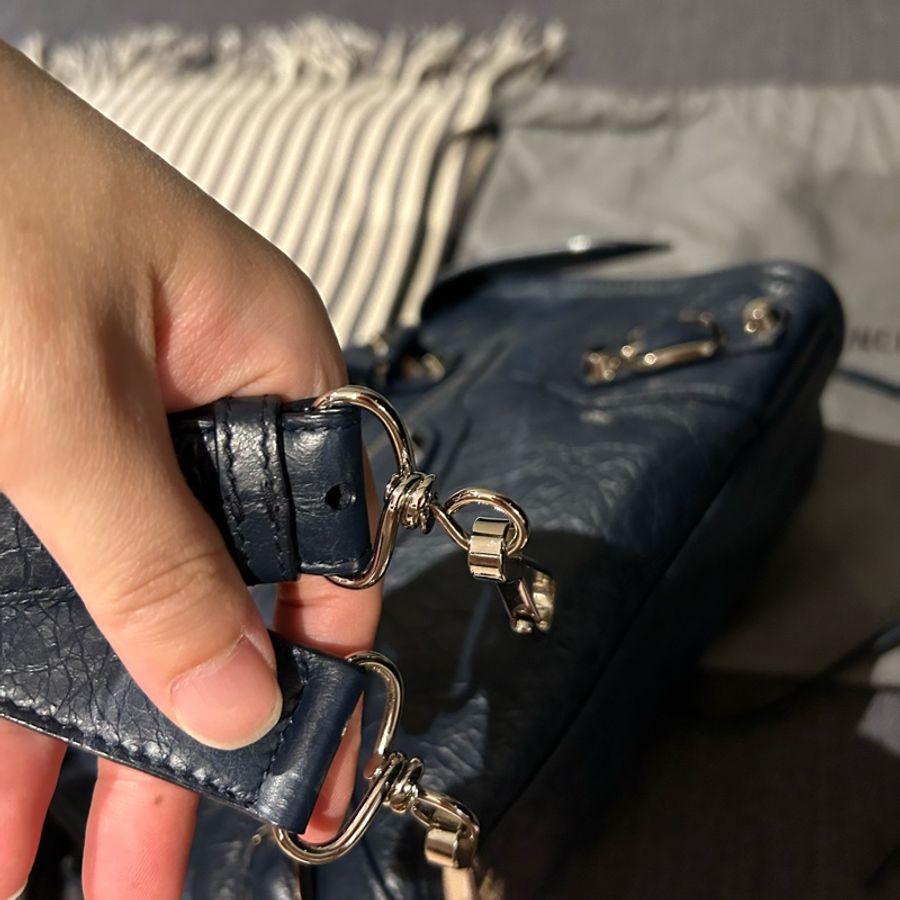 balenciaga mini city(深藍)-17