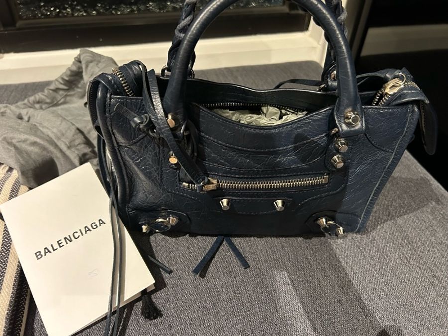 balenciaga mini city(深藍)-18