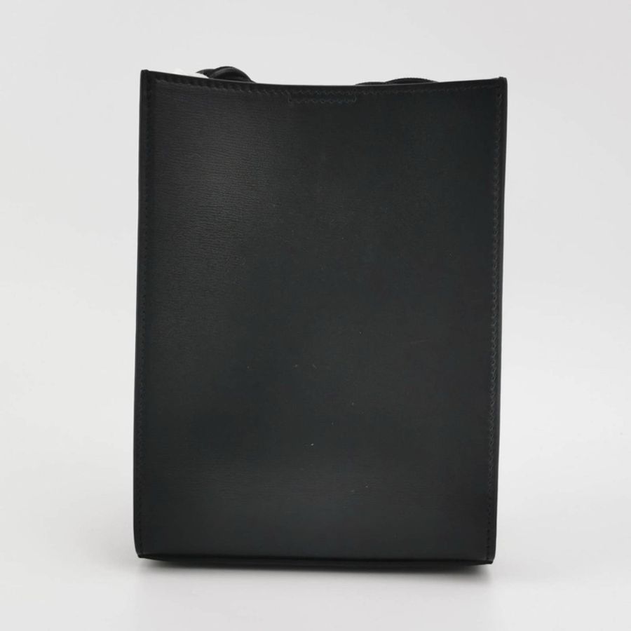 JIL SANDER Tangle小號牛皮純色字母Logo斜挎包單肩包-3