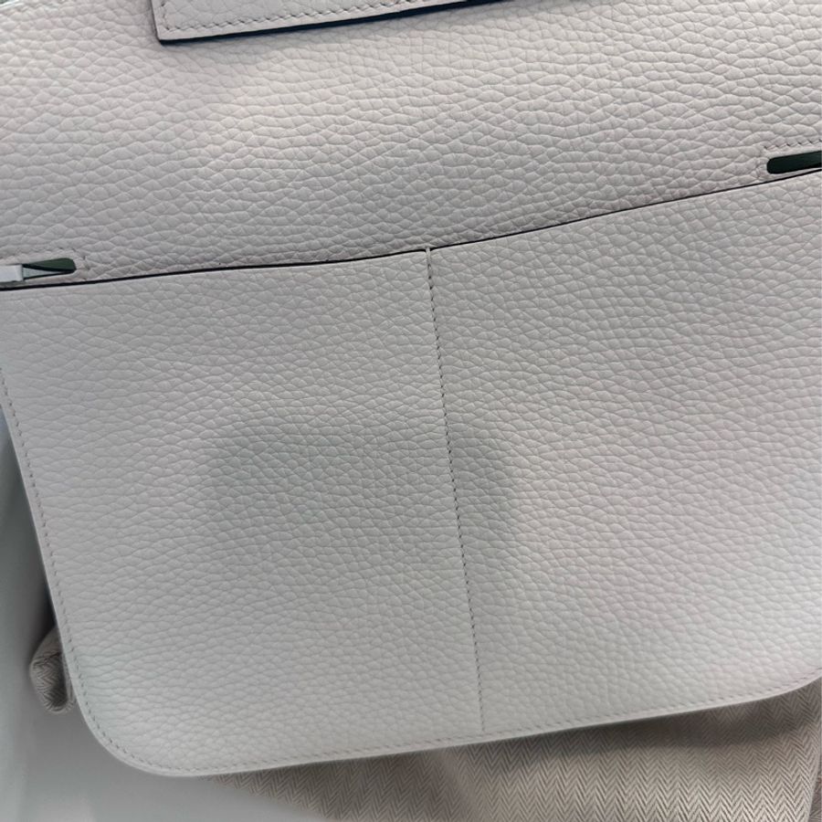 Hermes Halzan25 新白色/氣泡綠-12