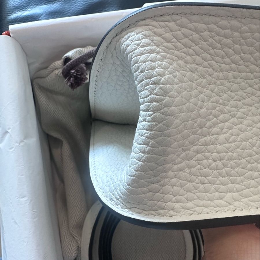 Hermes Halzan25 新白色/氣泡綠-14