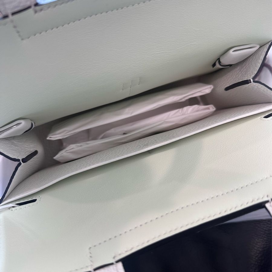 Hermes Halzan25 新白色/氣泡綠-15
