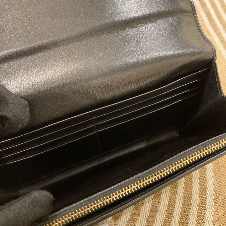 聖羅蘭 牛皮 長款錢包 Calfskin Long Wallet-21
