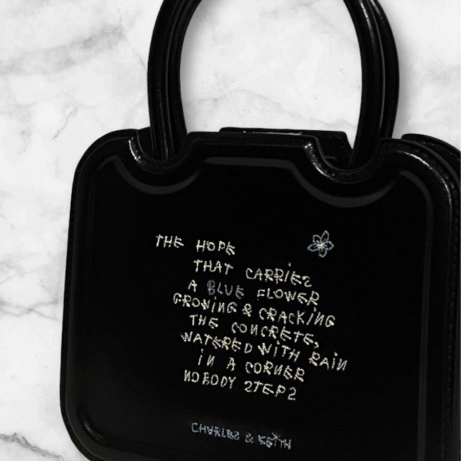 COCO CAPITÁN X CHARLES & KEITH 聯名  花卉刺繡-1