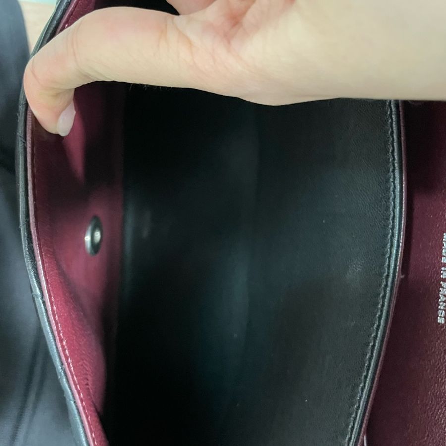 Chanel coco jambo 30cm 小羊皮黑色肩背包-13