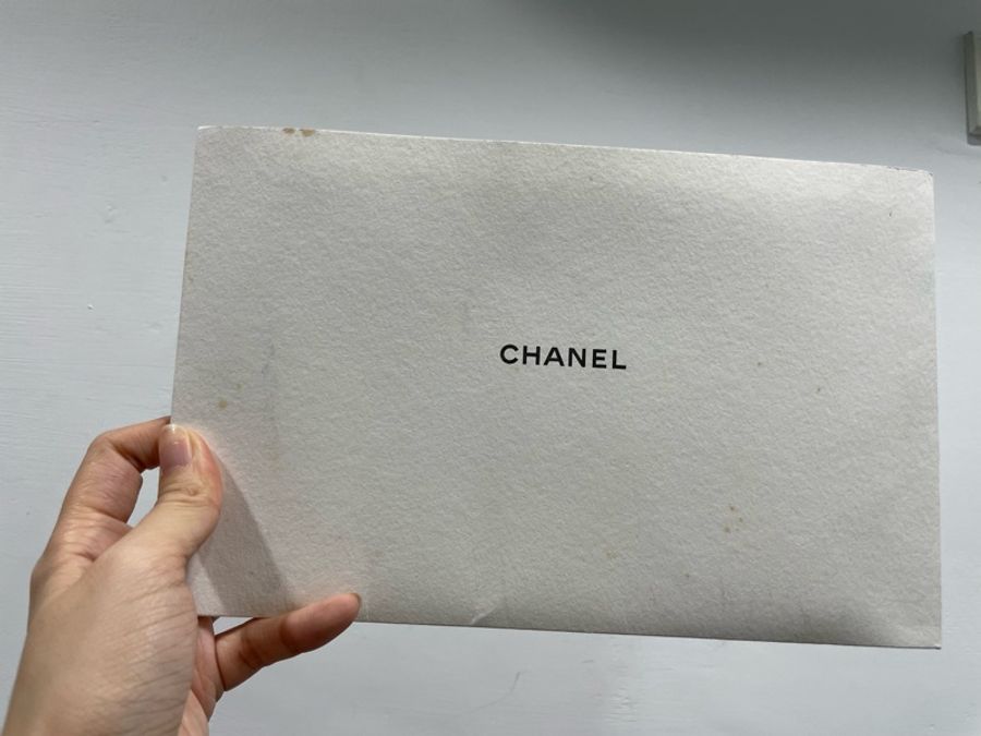 Chanel coco jambo 30cm 小羊皮黑色肩背包-18