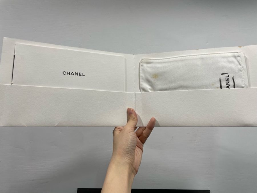 Chanel coco jambo 30cm 小羊皮黑色肩背包-19