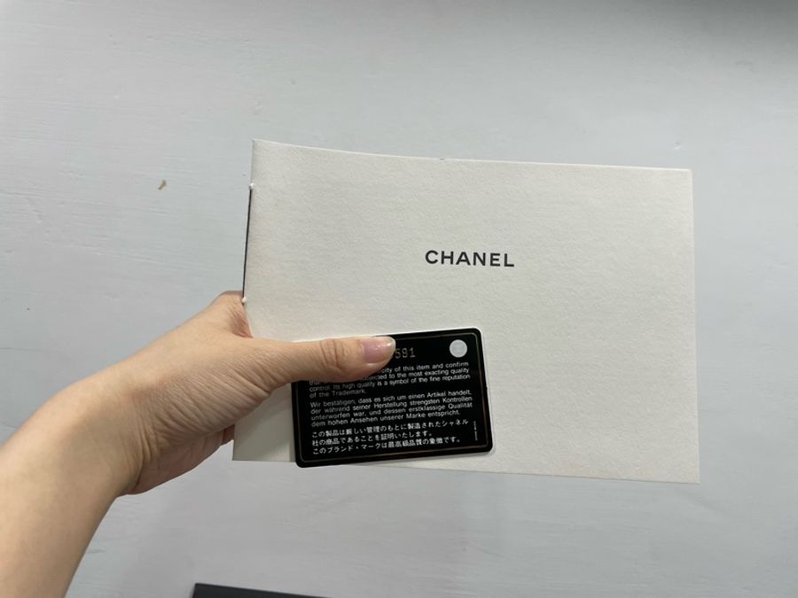 Chanel coco jambo 30cm 小羊皮黑色肩背包-22