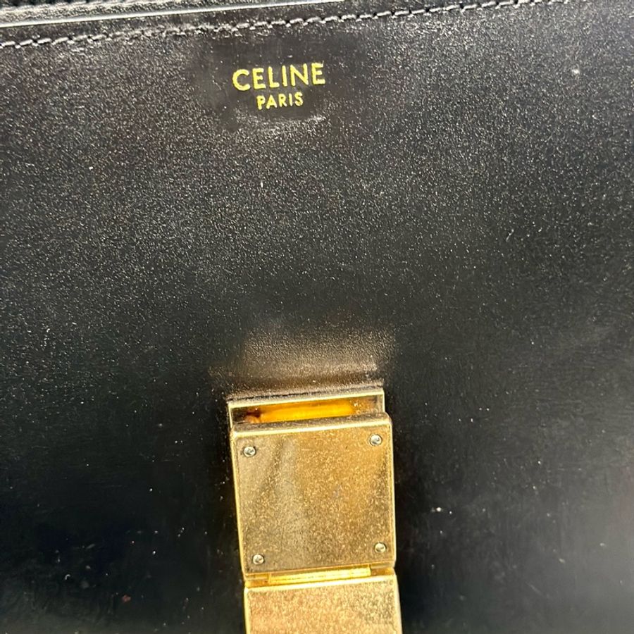 🔥爆款甜價釋出🔥 #Celine #賽琳classic #box #豆腐包 #方塊包 中號-20