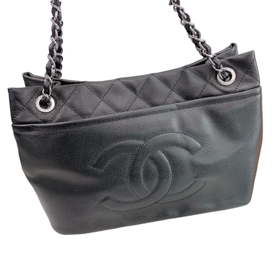 Chanel Caviar Tote Bag-5