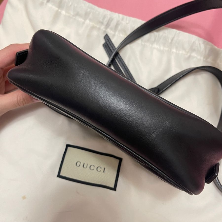 GUCCI GG Marmont Mini 迷你 黑色-9
