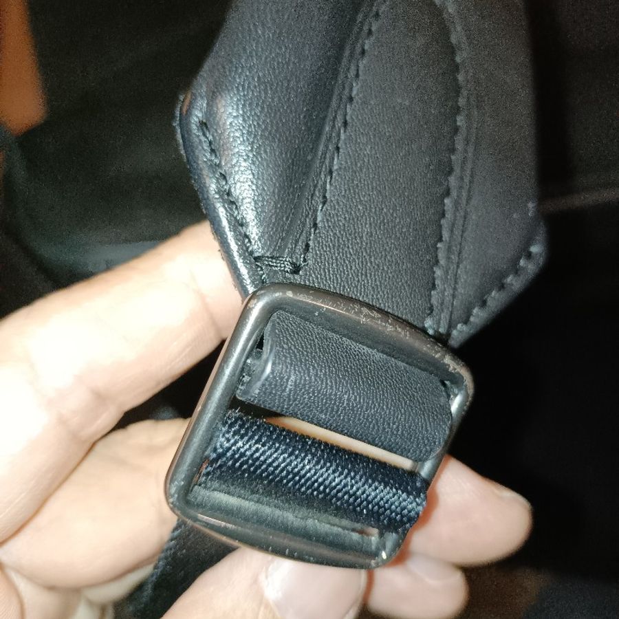 COACH 拼色牛皮後背包-37