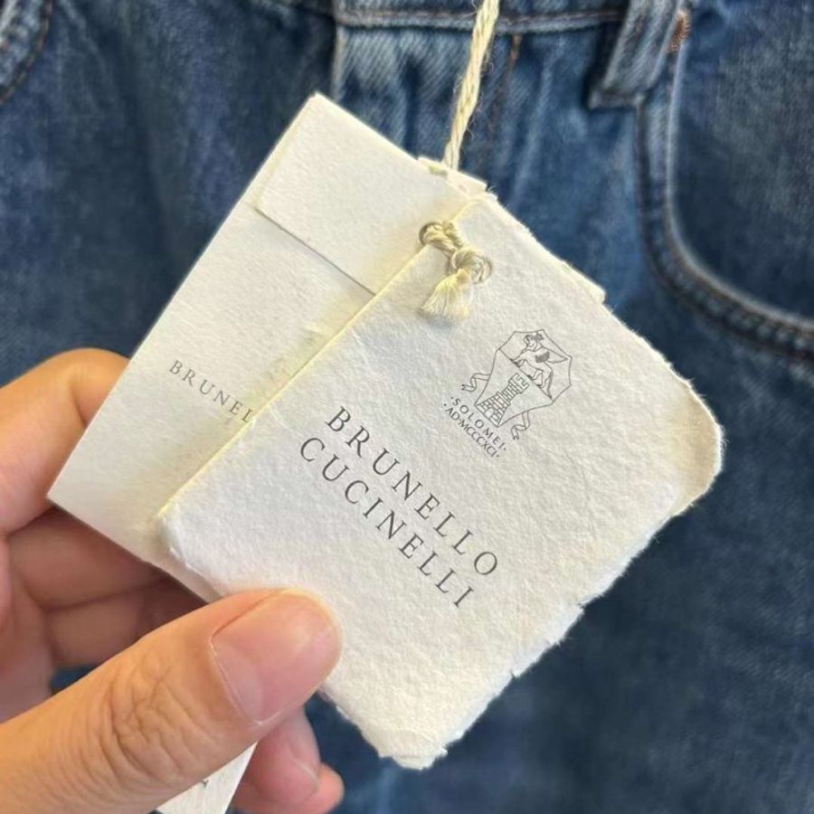Brunello cucinelli 牛仔褲 尺寸36碼 全新帶吊牌 吊牌有一點放置痕跡-2