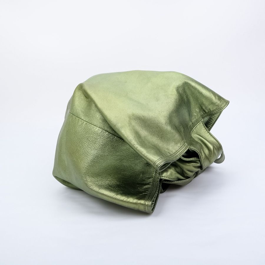 Loewe vintage 時尚特殊色手提餃子包 💚-3