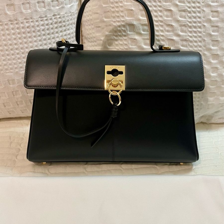 Cafuné Stance Large Wallet Black Leather Cafune 大 黑色 牛皮 手拿包 手提包 侧背包-1