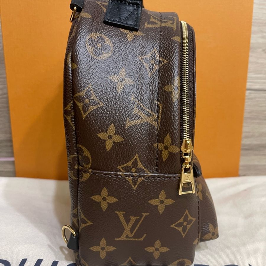(已售出❗️)Lv老花小書包mini(微風信義專櫃購入配件、購買明細大全配)-9