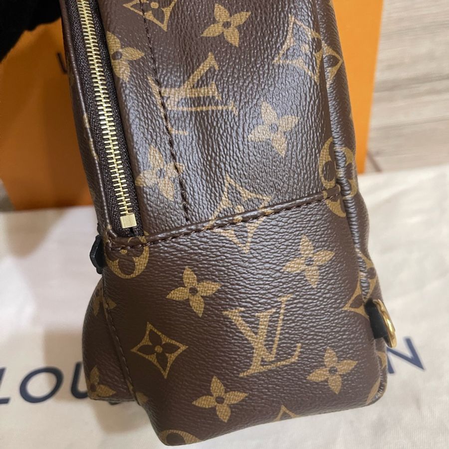 (已售出❗️)Lv老花小書包mini(微風信義專櫃購入配件、購買明細大全配)-12