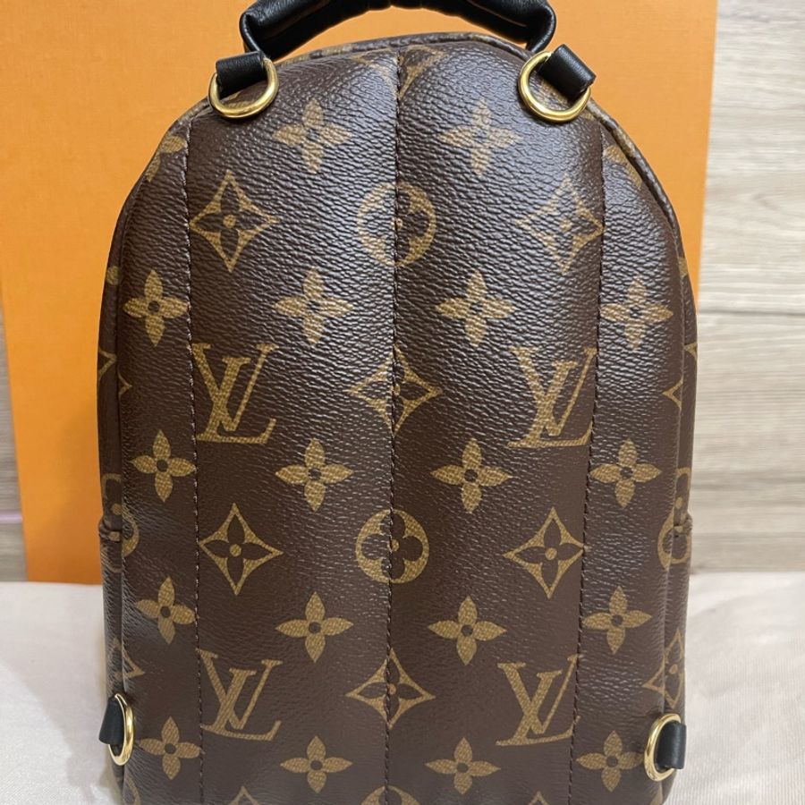 (已售出❗️)Lv老花小書包mini(微風信義專櫃購入配件、購買明細大全配)-13