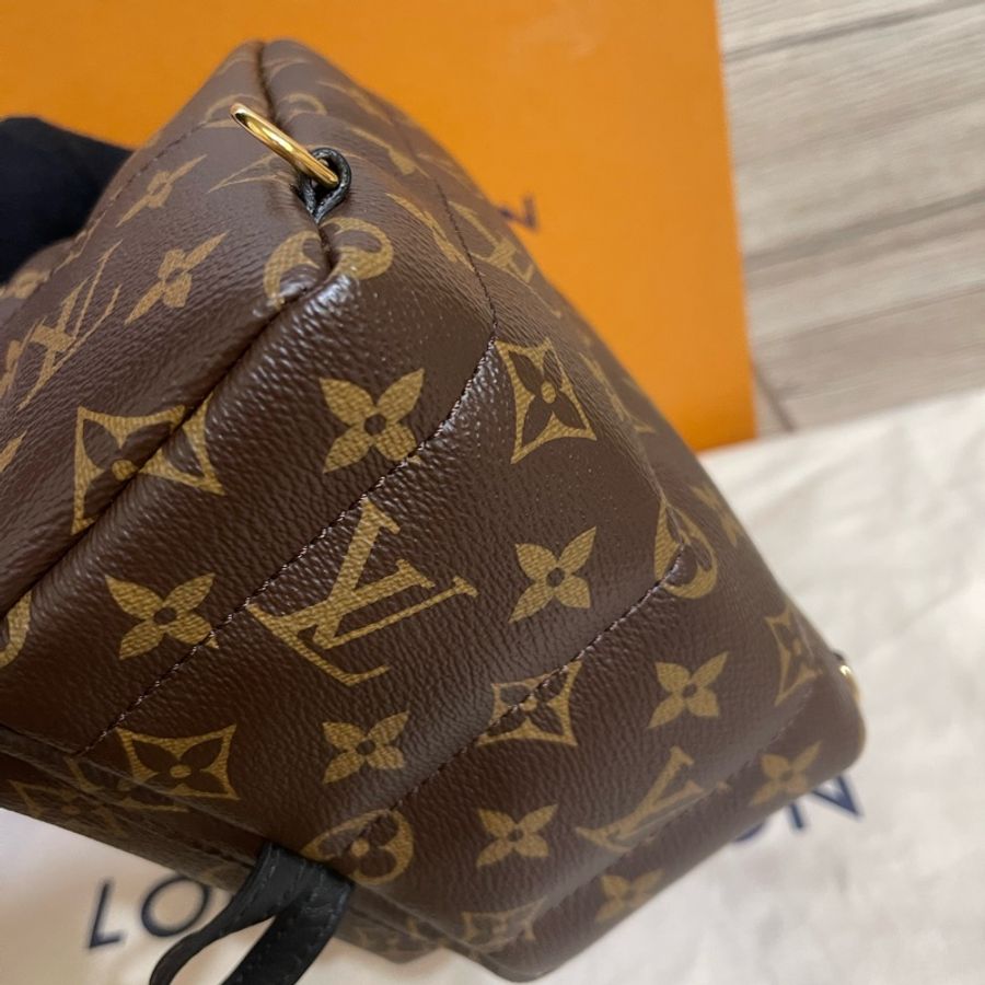 (已售出❗️)Lv老花小書包mini(微風信義專櫃購入配件、購買明細大全配)-16