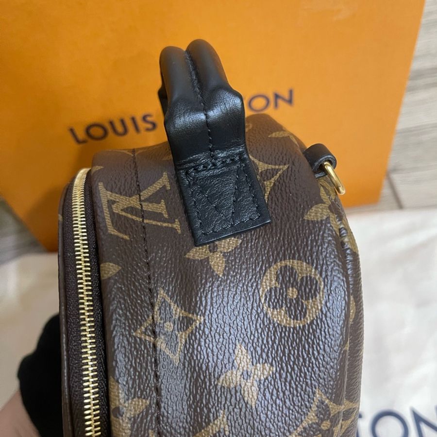 (已售出❗️)Lv老花小書包mini(微風信義專櫃購入配件、購買明細大全配)-23