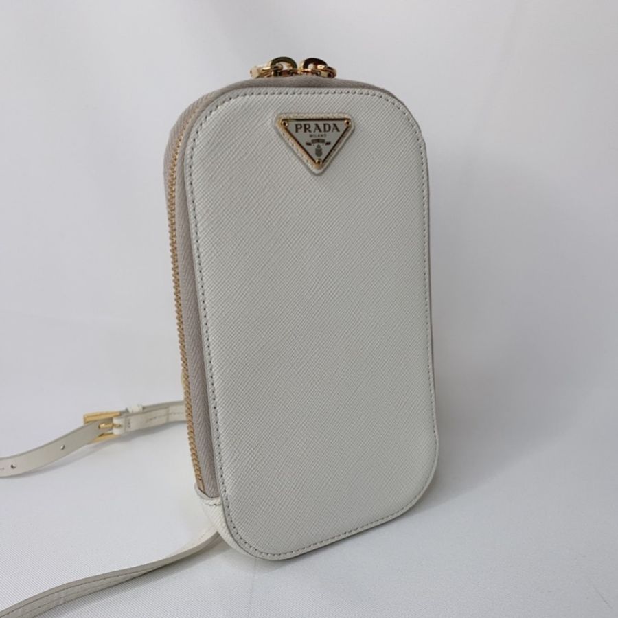 PRADA Saffiano皮革手機包-4