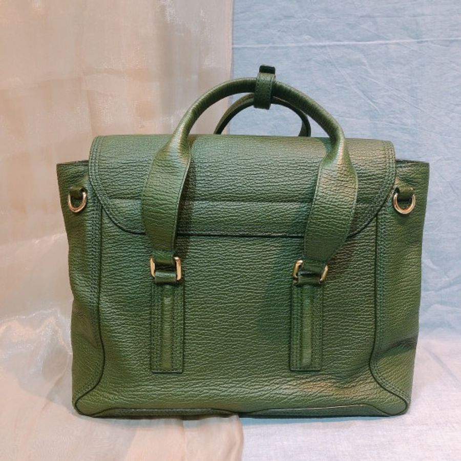 3.1 菲利林 手提/單肩包 綠色Satchel Bag-1