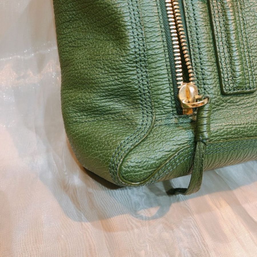 3.1 菲利林 手提/單肩包 綠色Satchel Bag-3