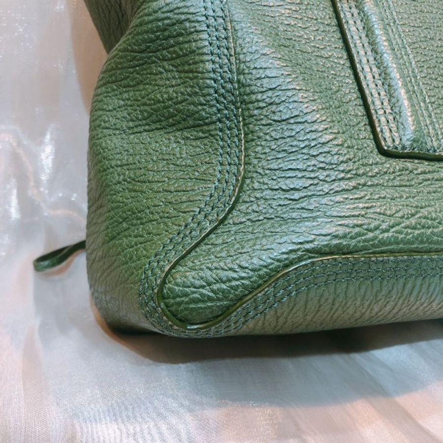 3.1 菲利林 手提/單肩包 綠色Satchel Bag-4