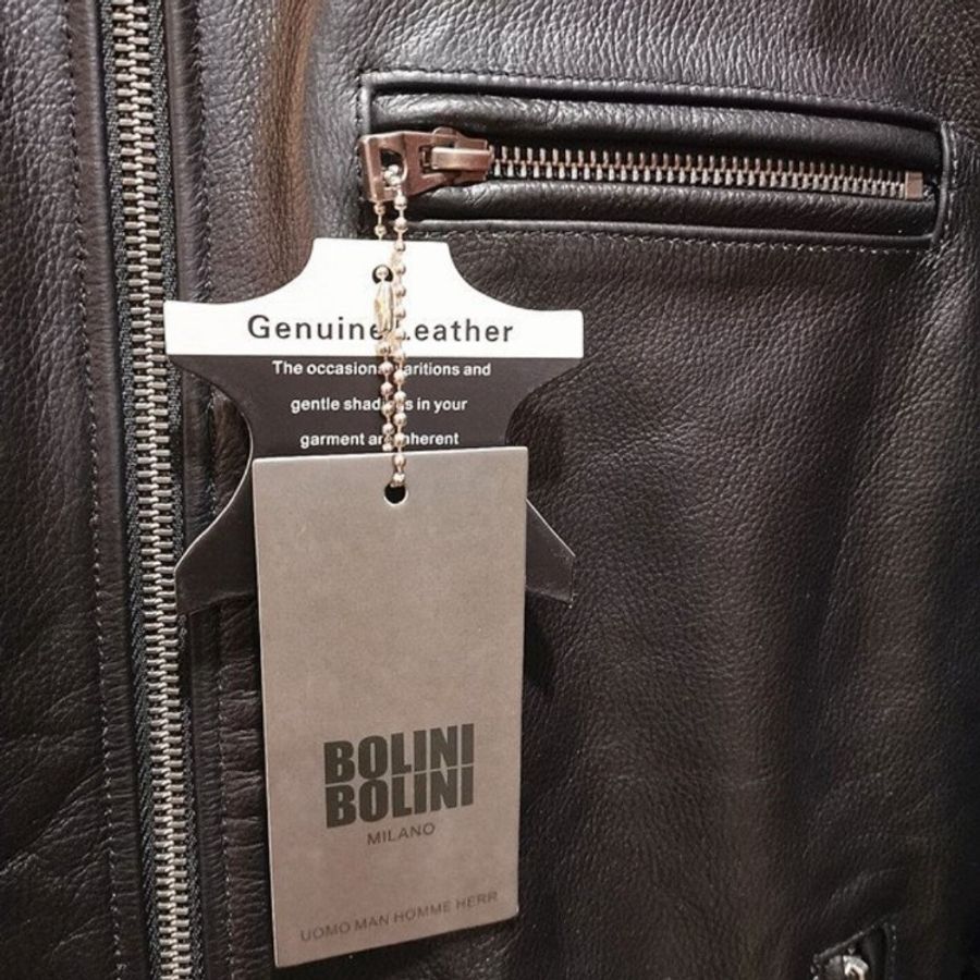 Italy 限量超低價/全新BOLINI /貝克漢愛穿的重機騎士皮衣/S~XL-3