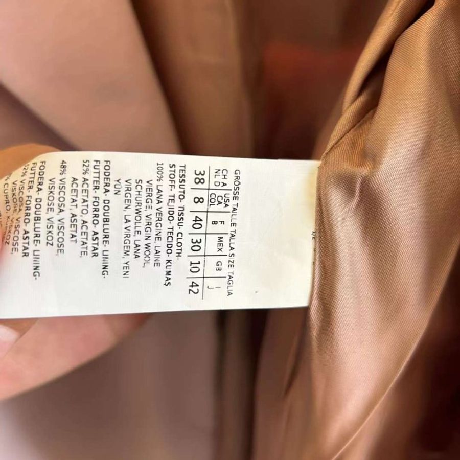 Maxmara 大衣剪標款 尺寸42碼 非常新-2