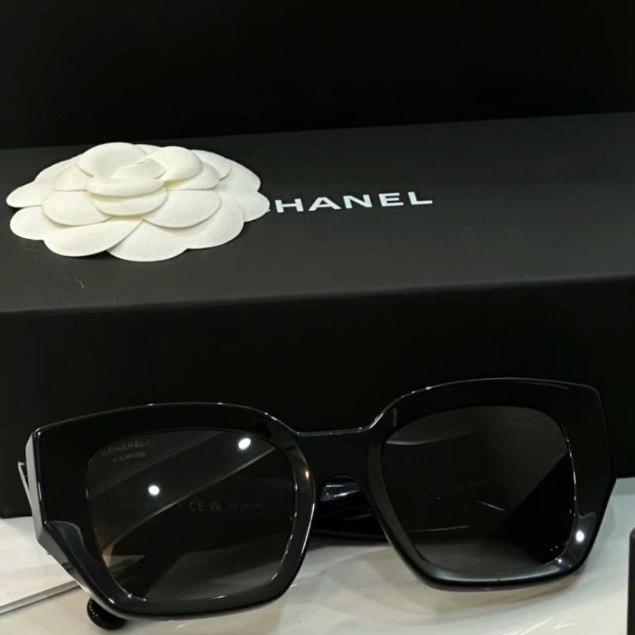 【現貨】麗睛眼鏡 Chanel【可刷卡分期】香奈兒 CH5506 太陽眼鏡 小香眼鏡 香奈兒墨鏡 香奈兒偏光太陽眼鏡-4